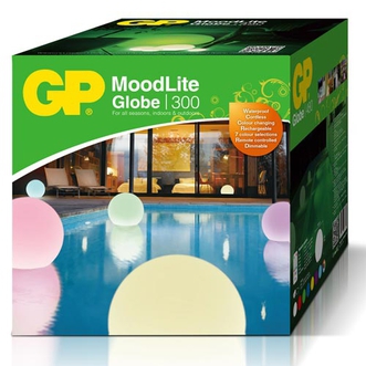 Dagknaller - Gp Led Colourplay Globe 30Cm Oplaadbaar