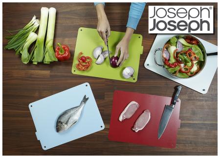 Dagknaller - Joseph Joseph Foodstation, Worktop Saver En 3 Snijmatten