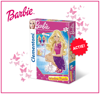 Dagknaller - Kleurrijke Puzzel Van Barbie - 60 Stukjes
