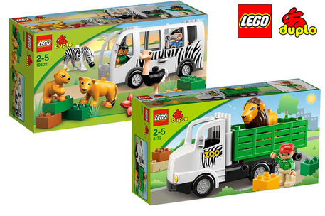 Dagknaller - Lego Duplo Dierentuin Pakket (10502 + 6172)