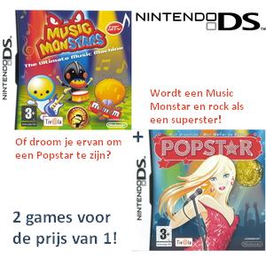 Dagknaller - Nintendo Ds: Music Monstars & Popstar
