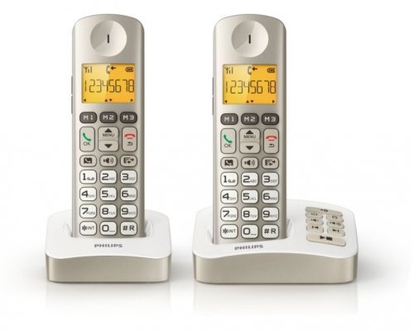 Dagknaller - Philips Duo Dect Telefoon Met Antwoordapparaat (Xl3052)