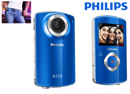 Dagknaller - Philips Hd Camcorder (Cam100bu)