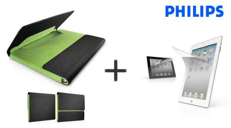 Dagknaller - Philips Ipad 2 Hoes + Philips Ipad 2 Screen Protector