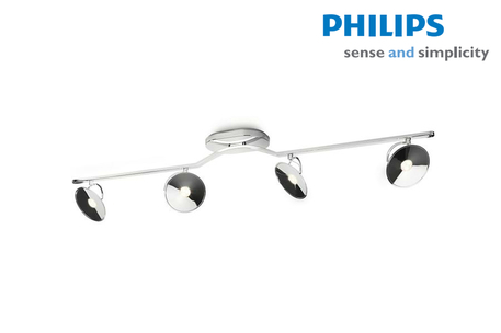 Dagknaller - Philips Luciano Plafondlamp Led Chrome (56395/11/13)