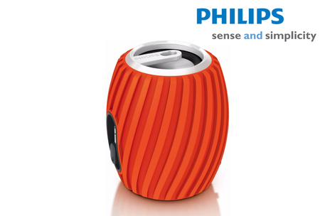 Dagknaller - Philips Soundshooter Draagbare Speaker Oranje (Sba3011)