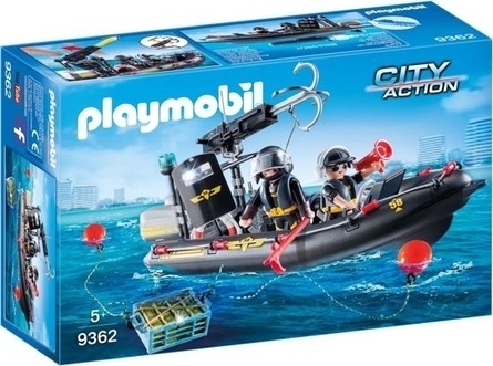 Dagknaller - Playmobiel Sie Rubberboot - 9362 (Gratis Verzending)
