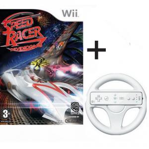 Dagknaller - Wii Speed Racer + Race Stuur
