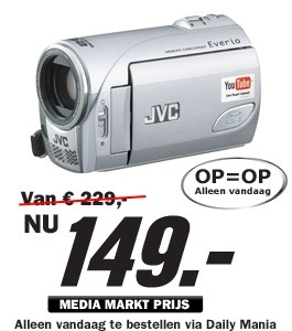 Daily Mania - JVC GZ-MS90 - Digitale Flash-Memory Camcorder
