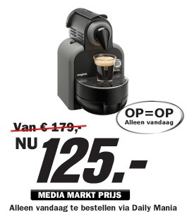 Daily Mania - Magimix M 100 Touch Grey - Nespresso® apparaat