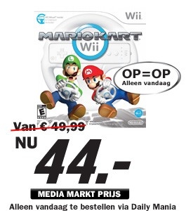Daily Mania - Nintendo - Mario Kart - Wii