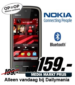 Daily Mania - Nokia 5230 + Gratis navigatie via download - GSM Simlockvrij