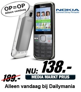 Daily Mania - Nokia C5 - Simlock vrije GSM