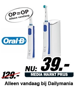 Daily Mania - Oral B 550 + body - Electrische tandenborstel