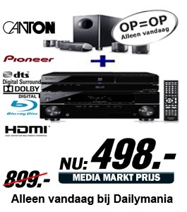 Daily Mania - Pioneer / Canton	 Blu-ray Power Pack - Blu-ray Home Cinema Set