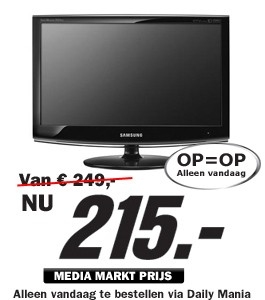 Daily Mania - Samsung 2033HD - LCD-TV/Monitor