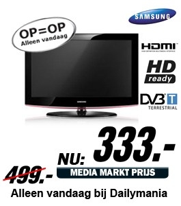 Daily Mania - Samsung 32B450 - HD ready LCD TV