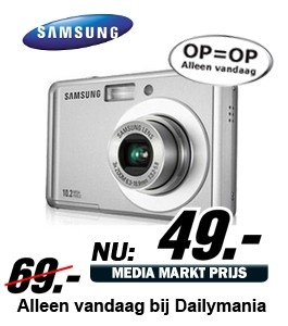 Daily Mania - Samsung EC-ES 15 - Digitale compactcamera