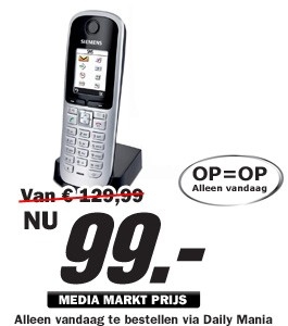 Daily Mania - Siemens S670 - Draadloze Dect Telefoon
