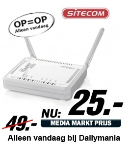 Daily Mania - Sitecom WL 614 - Wireless N Router