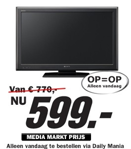 Daily Mania - Sony KDL 40 S 5500 - Full HD  LCD -TV
