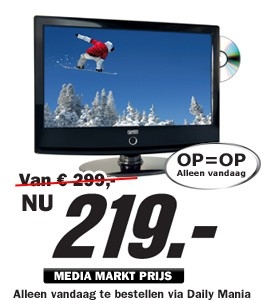 Daily Mania - Sweex tv022 - 22 inch LCD-TV combi  54 cm