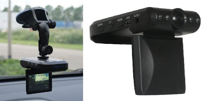 Day Dealers - HD Auto bewakingscamera met 2.5" LCD-scherm