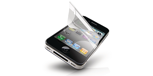 Day Dealers - Twee iPhone 4 (s) Screenprotectors met schoonmaakdoekje voor slechts € 1,-