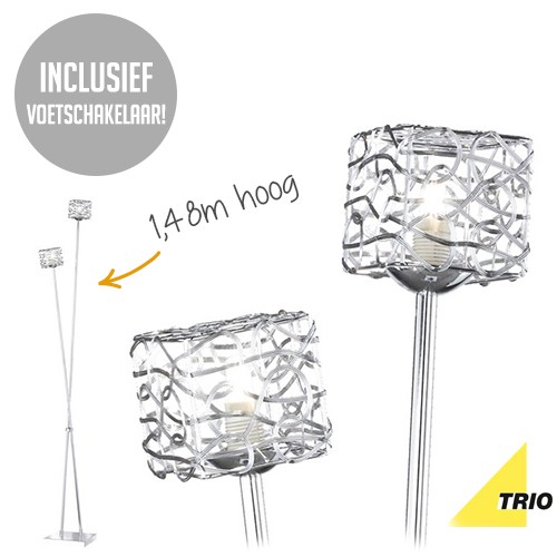Deal Chimp - MEGA UITVERKOOP: Trio - design vloerlamp incl. lampen!