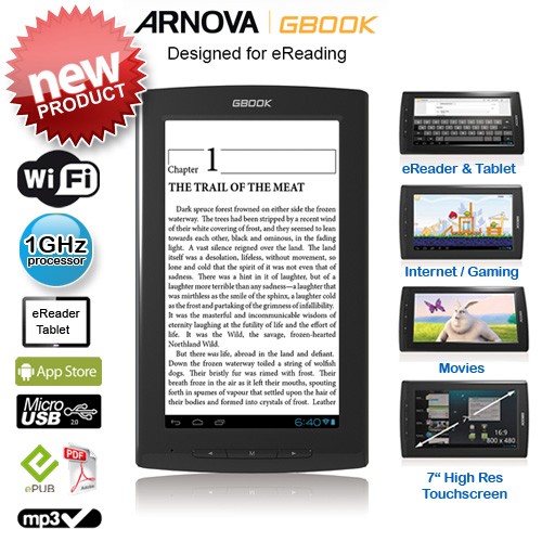 Deal Digger - E-reader / Tablet - Archos Arnova Gbook