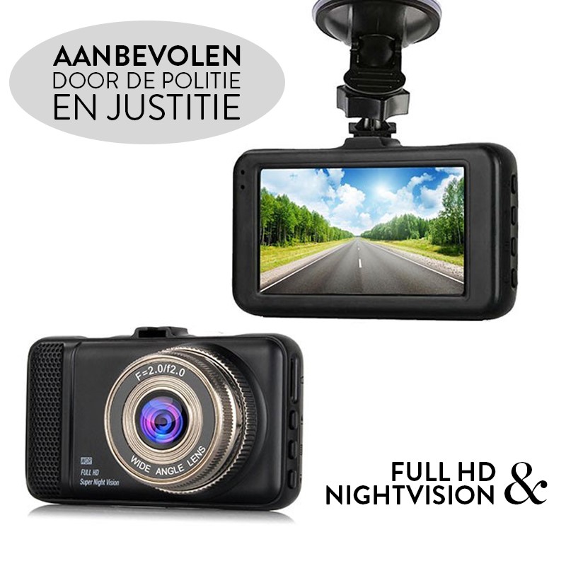 Deal Digger - Professionele Dashcam Normaal Of Full Hd + Night Vision