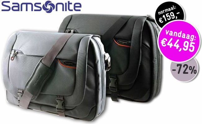 Deal Digger - Samonite Laptop Messenger Bag 15,4"