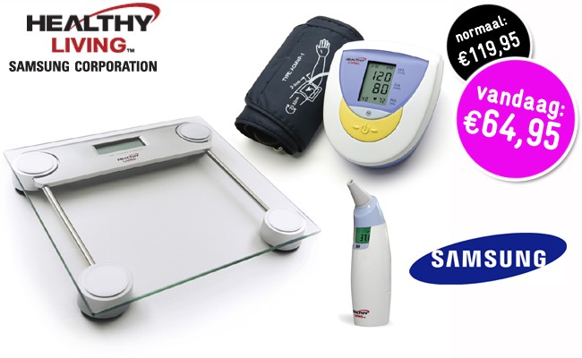 Deal Digger - Samsung Gezondheidscontrole (3 In 1) Pakket