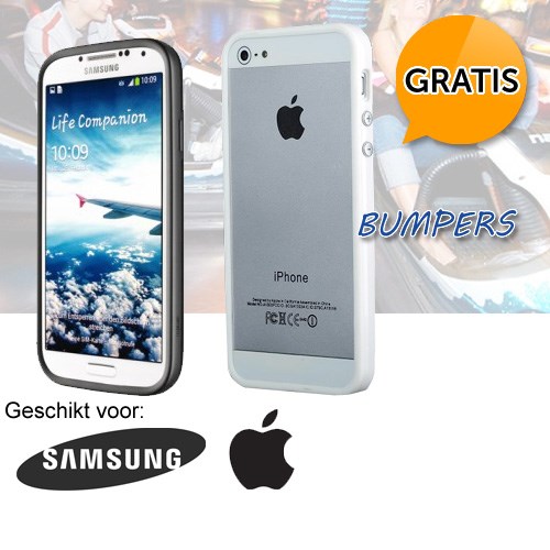 Deal Digger - Smartphone Bescherm Bumper (Iphone 4/5, Samsung S3/s4)