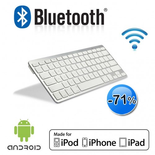 Deal Digger - Stijlvol Draadloos Bluetooth Toetsenbord