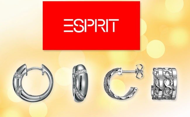 Deal Digger - Zilveren Oorbellen Van Esprit + Juwelendoos