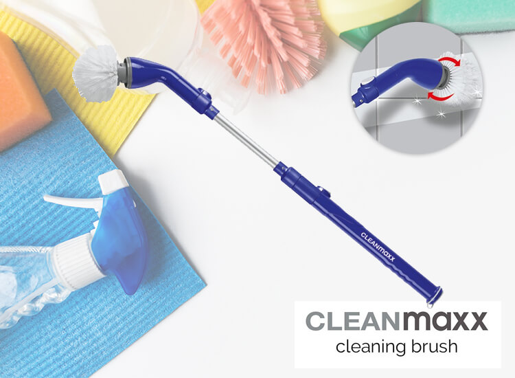 Deal Donkey - Cleanmaxx Cleaning Brush Scrub - Voor Superschone Voegen, Tegels, Velgen En Meer