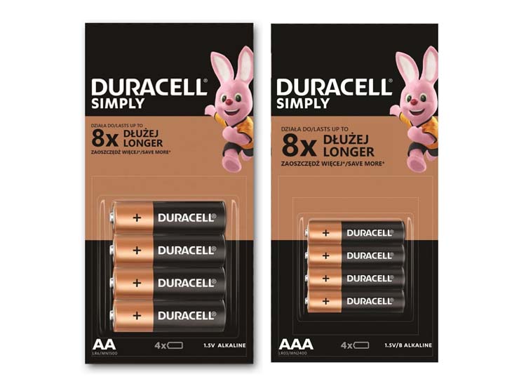 Deal Donkey - Duracell Simply Batterijen - Aa Of Aaa - 48 Stuks