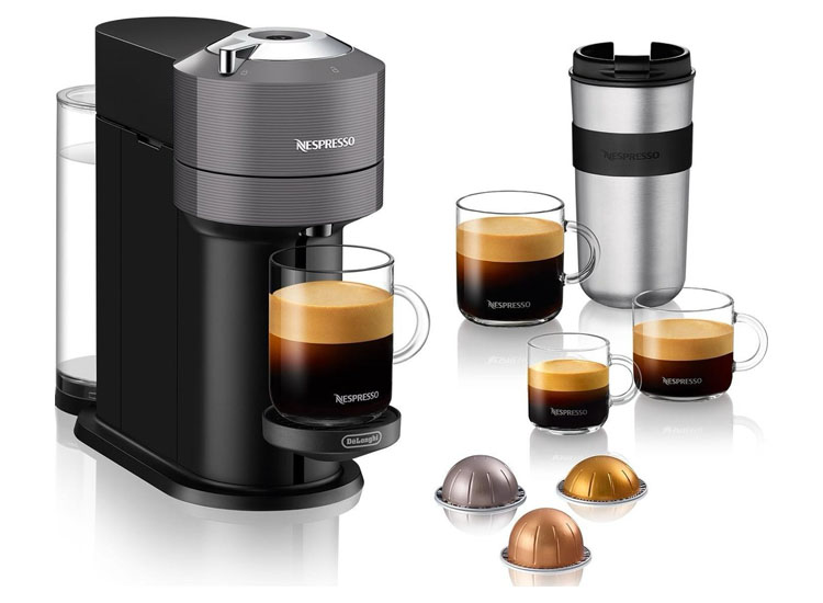 Deal Donkey - Nespresso De'longhi Vertuo Next 120 Koffiecapsulemachine - Zwart