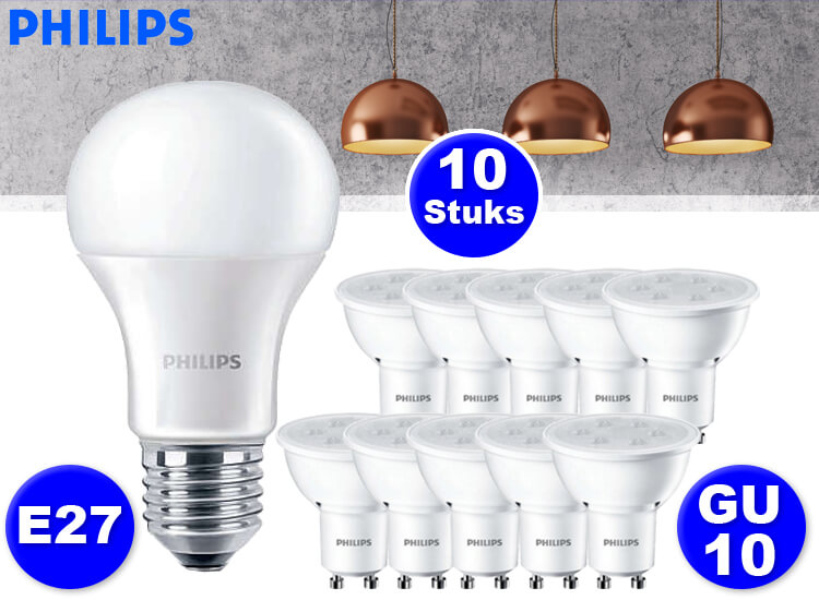 Deal Donkey - Philips Led-Lampen - 10 Stuks