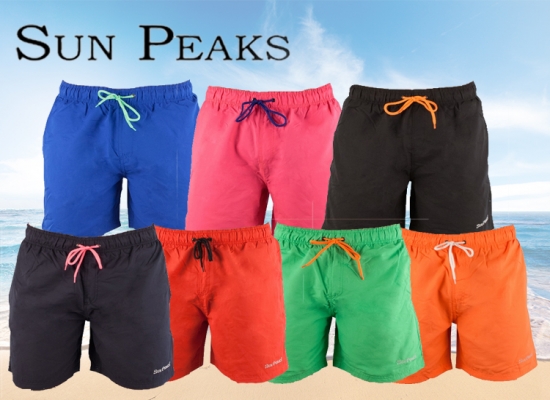 Deal Donkey - Sun Peaks Zwembroeken Beschikbaar In 7 Kleuren