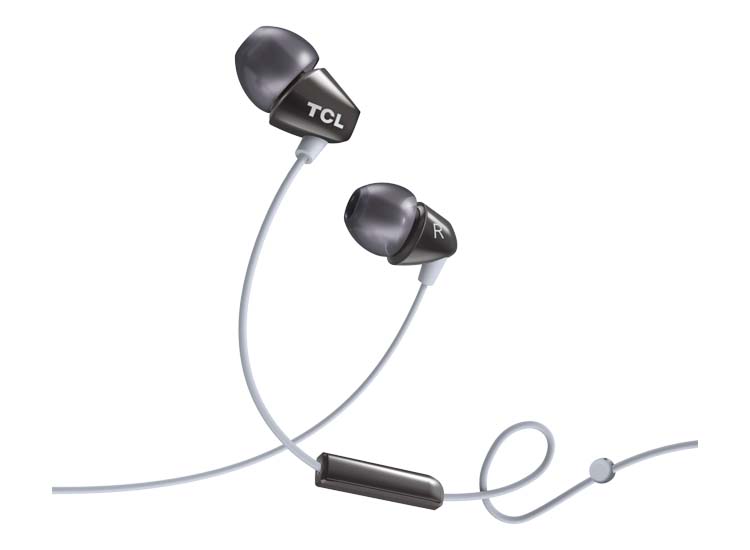 Deal Donkey - Tcl Wired In-Ear Earphones Met Microfoon - Phantom Black