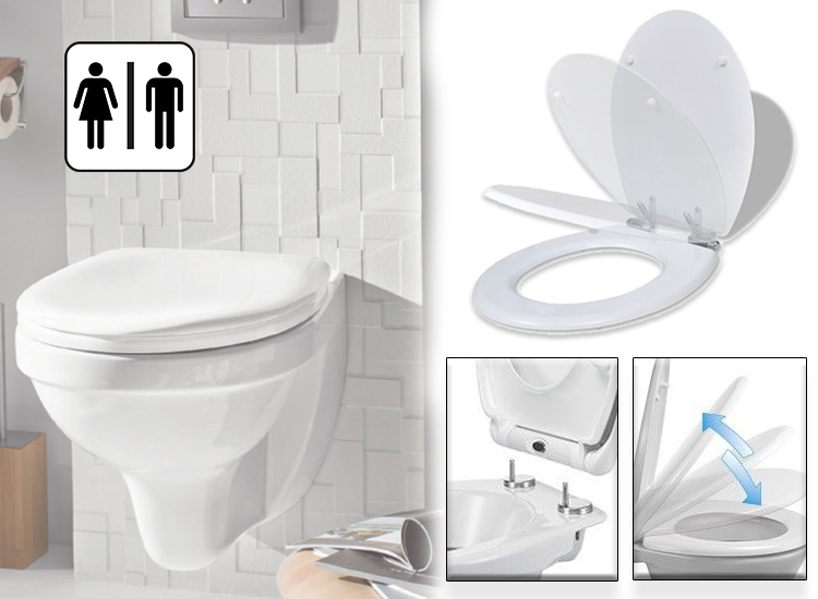 Deal Donkey - Toiletbril - Softclose & Quick Release
