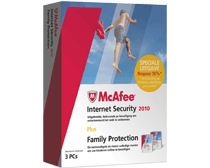 Dixons Dagdeal - Mcafee Internet Security 2010 + Family Protection (Pc)