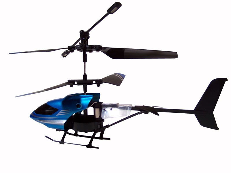 Doebie - afstandbestuurbare helicopter in rood of blauw