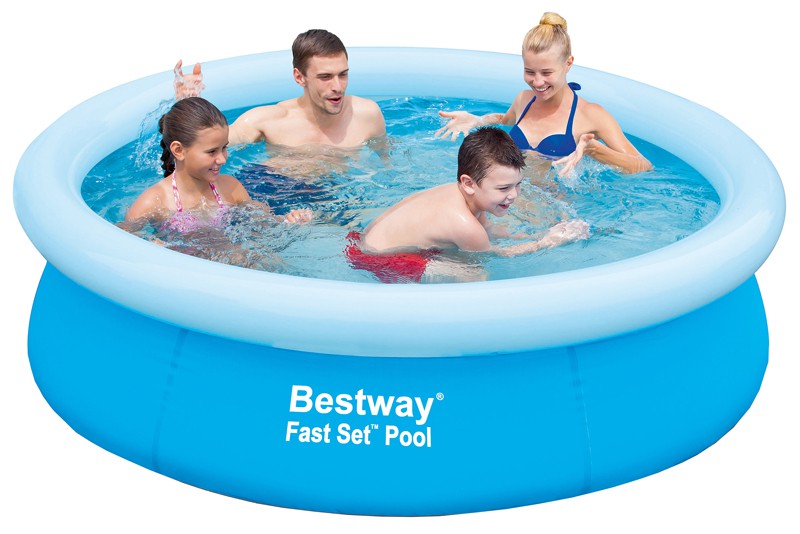 Doebie - Bestway Fast Set Zwembad 198x51cm topkwaliteit