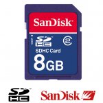 Doebie - SanDisk Standaard SDHC� kaart 8GB