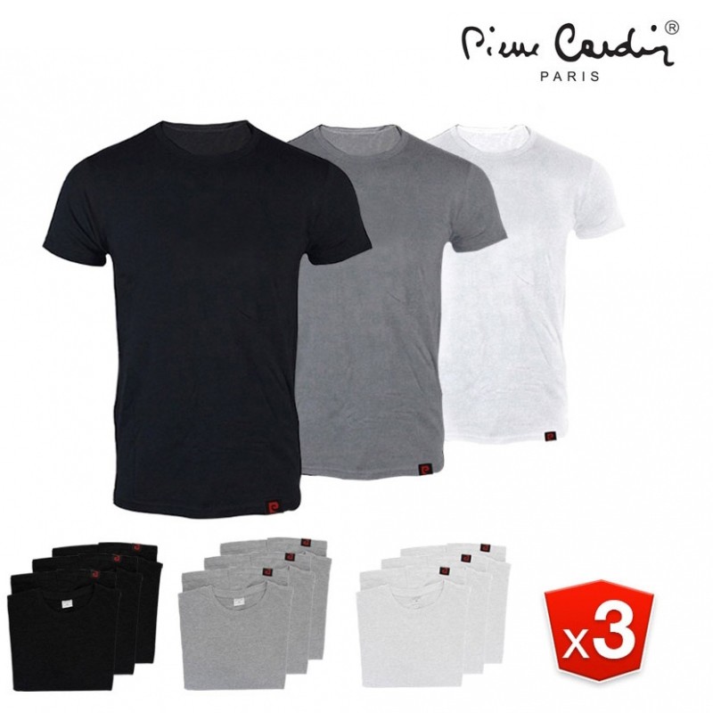 Elke dag iets leuks - 3 Pack T-Shirts van Pierre Cardin