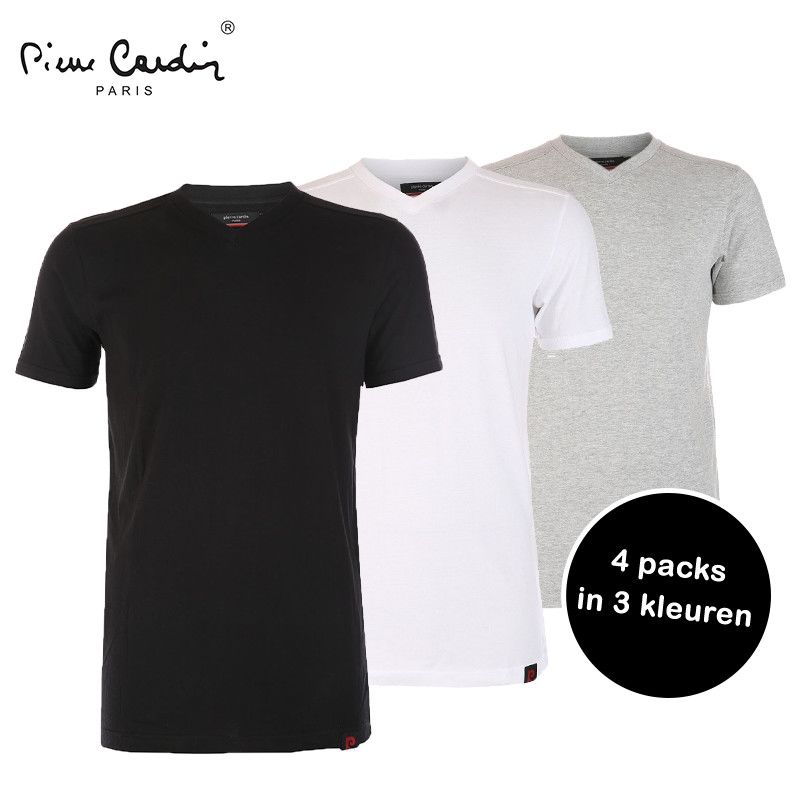 Elke dag iets leuks - 4-Pack t-shirt van Pierre Cardin