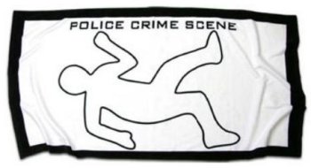 Gadgetknaller - Crime Scene Towel